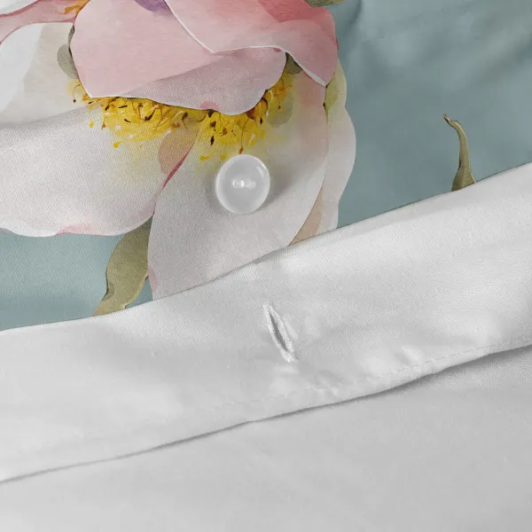 Nordic cover HappyFriday Spring Blossom Multicolour 200 x 200 cm