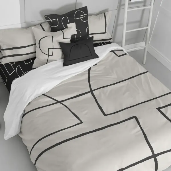 Nordic cover HappyFriday Blanc Serenity Multicolour 200 x 200 cm