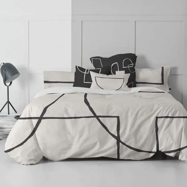 Nordic cover HappyFriday Blanc Serenity Multicolour 200 x 200 cm