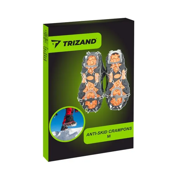 Jalanõuklambrid/libisemisvastased naelad, suurus M, Trizand