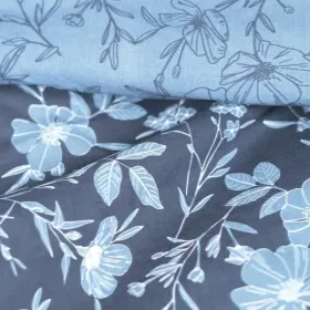 Fitted bottom sheet HappyFriday Summer floral Multicolour 105 x 200 x 32 cm