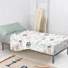 Bedding set HappyFriday Moshi Moshi Best buddies Multicolour Single 2 Pieces