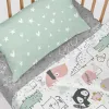 Bedding set HappyFriday Moshi Moshi Best buddies Multicolour Baby Crib 2 Pieces