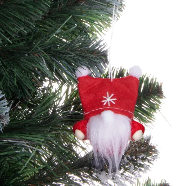 Christmas ornament Springos CA0626 – red gnome, 8 cm