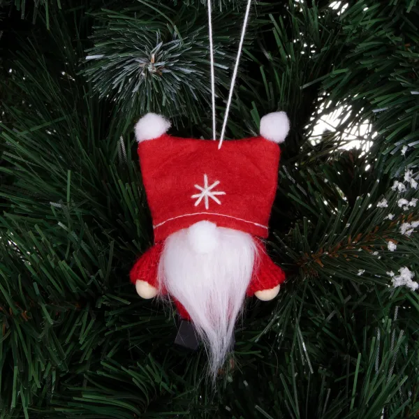 Christmas ornament Springos CA0626 – red gnome, 8 cm