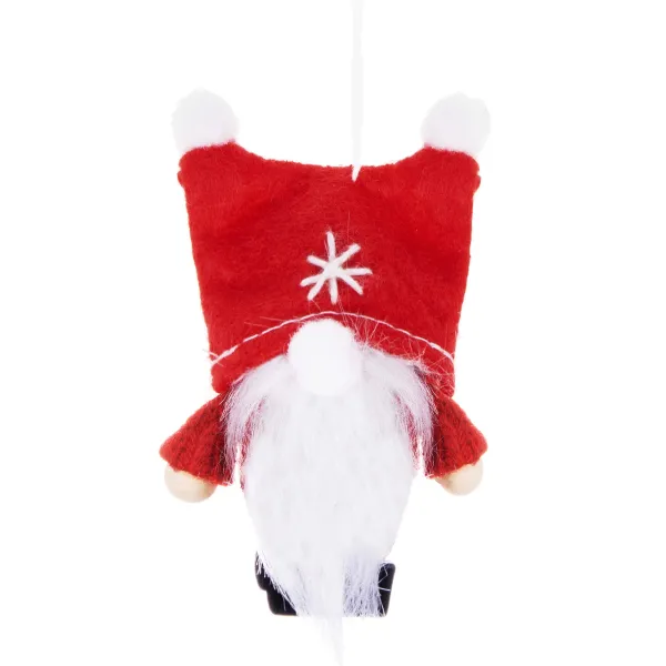 Christmas ornament Springos CA0626 – red gnome, 8 cm