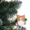 8cm Christmas decoration, Christmas dwarf, brown gnome