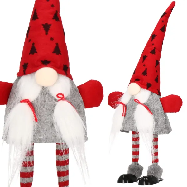 Christmas decoration – gnome Springos CA0102, 42 cm