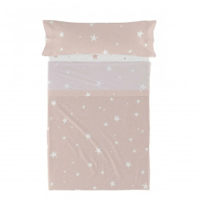 Bedding set HappyFriday Basic Kids Little star Pink Single 2 Pieces