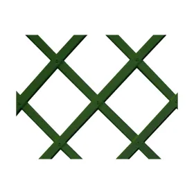 Ristikko Nortene Trelliflex 1 x 2 m Vihreä PVC