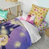 Duvet cover set HappyFriday Mr Fox Long braid Multicolour Single 2 Pieces