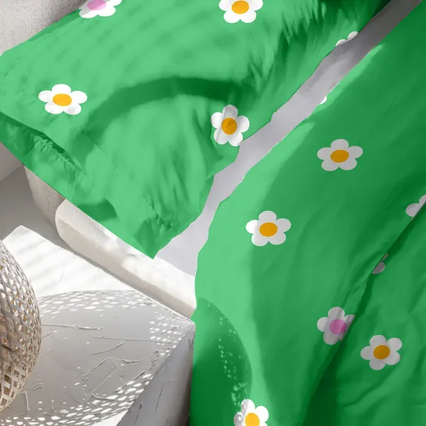 Duvet cover set HappyFriday Mr Fox Tea time Multicolour Single 2 Pieces