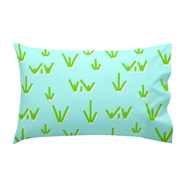 Duvet cover set HappyFriday Mr Fox Grandma Multicolour Baby Crib 2 Pieces