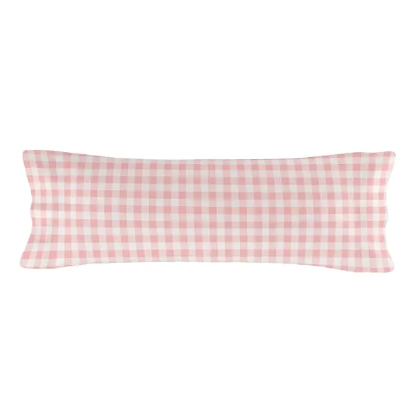 Duvet cover set HappyFriday Basic Kids Pink Single Gingham 2 Pieces