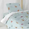 Duvet cover set HappyFriday Mini dinosaur Multicolour Single 2 Pieces