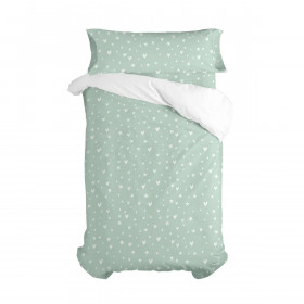 Duvet cover set HappyFriday Mini Fairy dust Multicolour Single 2 Pieces