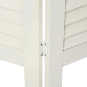 Folding screen Atmosphera White Paolownia wood (170 x 119 cm)