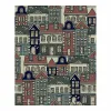 Nordic cover Kids&Cotton Huali Small Blue White 175 Threads 180 x 220 cm 180 x 240 cm
