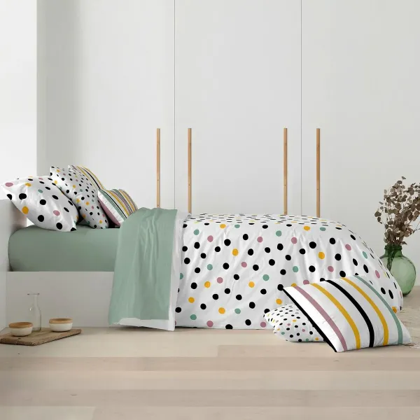 Nordic cover Decolores Cuzco Multicolour 175 Threads 140 x 200 cm