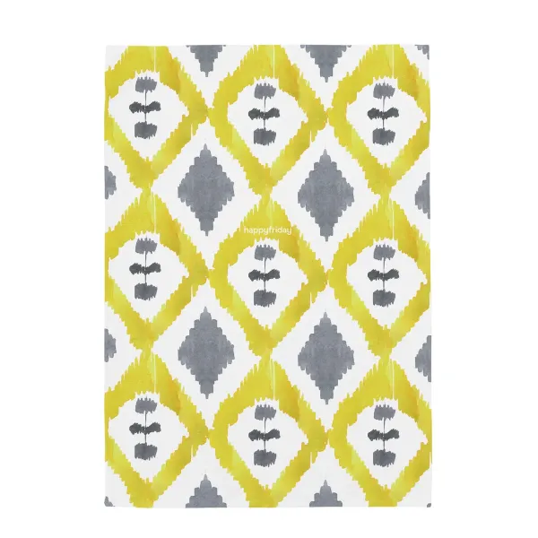 Kitchen Cloth HappyFriday Ikat Multicolour 70 x 50 cm (2 Units)