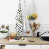 Kitchen Cloth HappyFriday Blanc Live Multicolour 70 x 50 cm (2 Units)