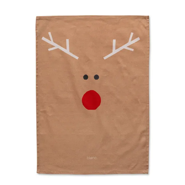 Kitchen Cloth HappyFriday Xmas Snowmates Multicolour 70 x 50 cm (2 Units)