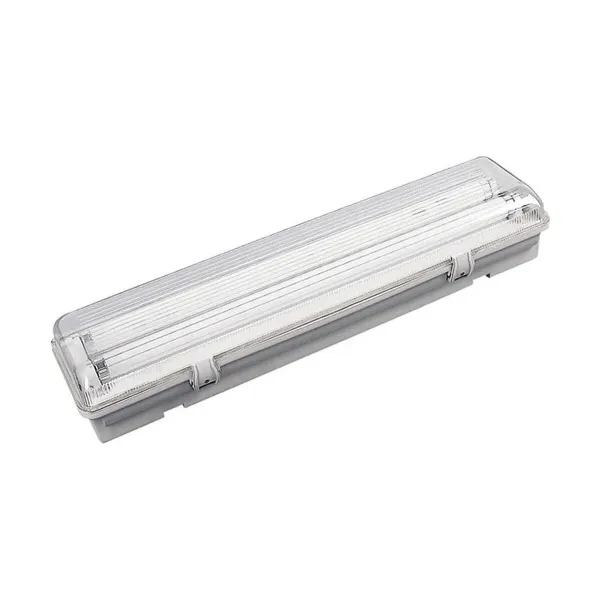 LED hermetiškas ekranas EDM Pilka 2x 18 W
