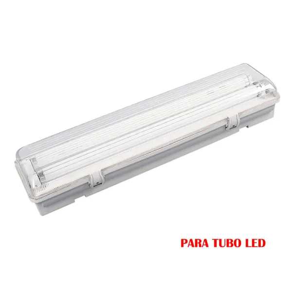 LED hermetiškas ekranas EDM Pilka 2x 18 W
