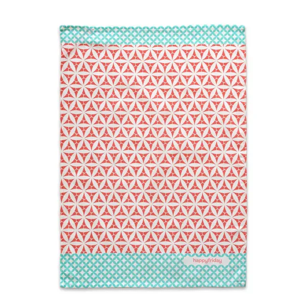 Kitchen Cloth HappyFriday Floral Branch Multicolour 70 x 50 cm (2 Units)