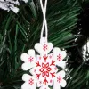 CA0656 ДЕРЕВЯННЫЙ ОРНАМЕНТ 3 ШТ.