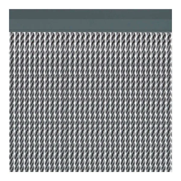 Aizkari Acudam Manacor Deuren Sudrabains Eksterjers PVC Alumīnijs 90 x 210 cm