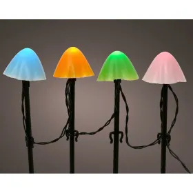Decorative light for plants Lumineo 491763 Multicolour Mini Mushroom (20 Units)