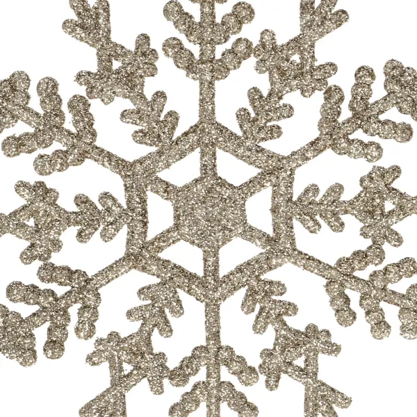 CA0754 JOULUKORISTE "LUMIhiutaleet" 12 CM 3 KPL.
