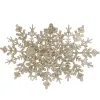 CA0754 JOULUKORISTE "LUMIhiutaleet" 12 CM 3 KPL.