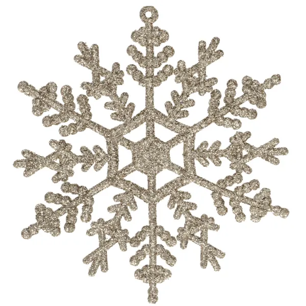 CA0754 KALĖDINĖS Puošmenos "SNIEGĖS" 12 CM 3 VNT.