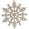 CA0754 CHRISTMAS DECORATIONS "SNOWFLAKES" 12 CM 3 PCS.