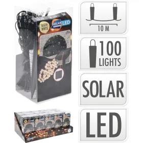 Wreath of LED Lights Lifetime 10 m Soft green 2 m Solar