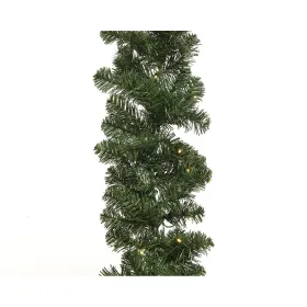 Wreath of LED Lights Lumineo Imperial Soft green 6,1 m 270 x 12 cm White
