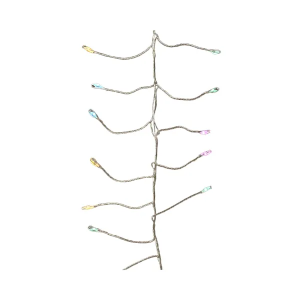 LED žibintų vainikas Lumineo 6 W Spalvotas 11 m 5 m 1,2 m