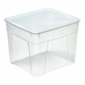 Sankosäiliö Mondex space box 4 h 34,5l Läpinäkyvä polypropeeni 34,5 L 42 x 35 x 33 cm