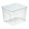 Sankosäiliö Mondex space box 4 h 34,5l Läpinäkyvä polypropeeni 34,5 L 42 x 35 x 33 cm