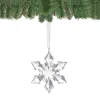 Crystal Christmas ornament snowflake Springos CA0078