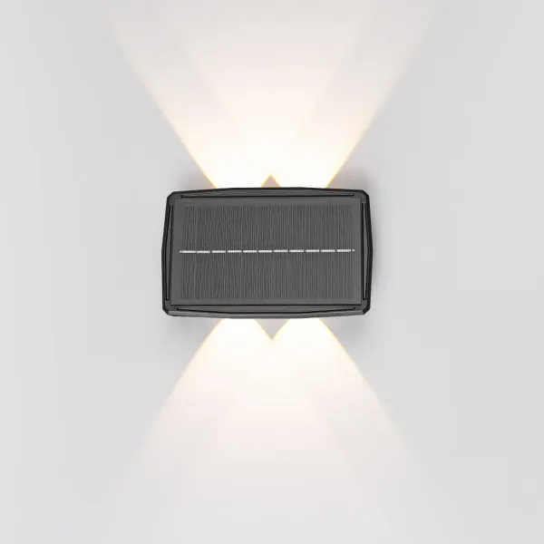 Sienas gaisma EDM 31826 Polikarbonāts ABS 4 W 200 Lm LED Solārais (3000 K)