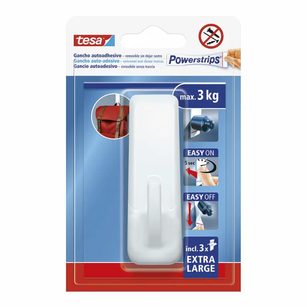Ripustuskoukku TESA Powerstrips XL Itseliimautuvat