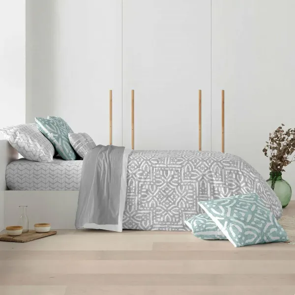 Nordic cover Decolores Atlanta Multicolour 175 Threads 260 x 240 cm Bottleneck