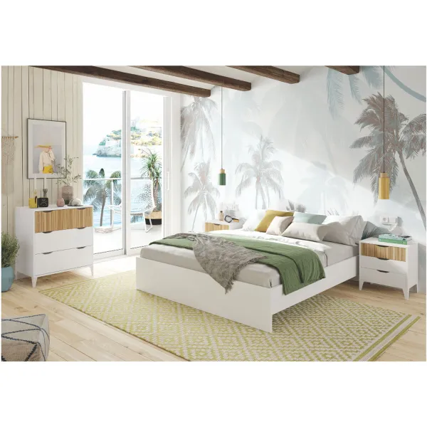 Nordic cover Decolores Volendam Multicolour 175 Threads 240 x 220 cm Bottleneck