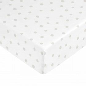 Fitted bottom sheet Kids&Cotton Kenai Multicolour