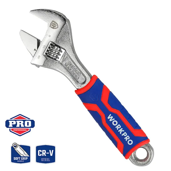 Adjsutable wrench Workpro 6" 15 cm
