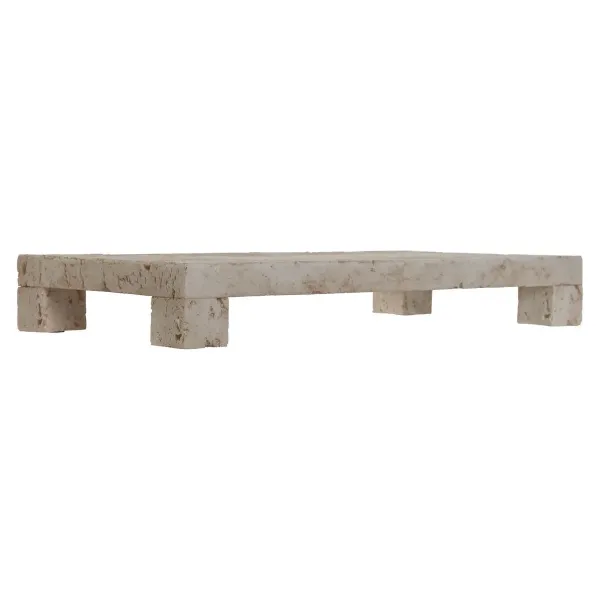 Centerpiece Home ESPRIT Beige Urban 34 x 17 x 4 cm