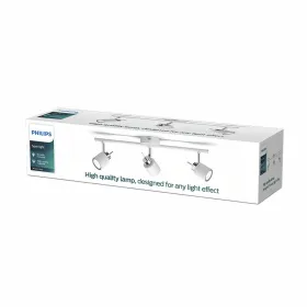 Desk lamp Home ESPRIT White Beige Ceramic 50 W 220 V 43,5 x 43,5 x 61 cm